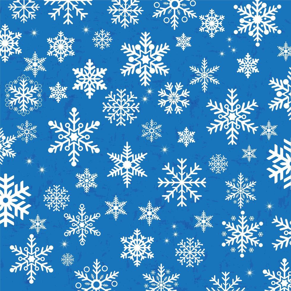Christmas Snowflake Background vector