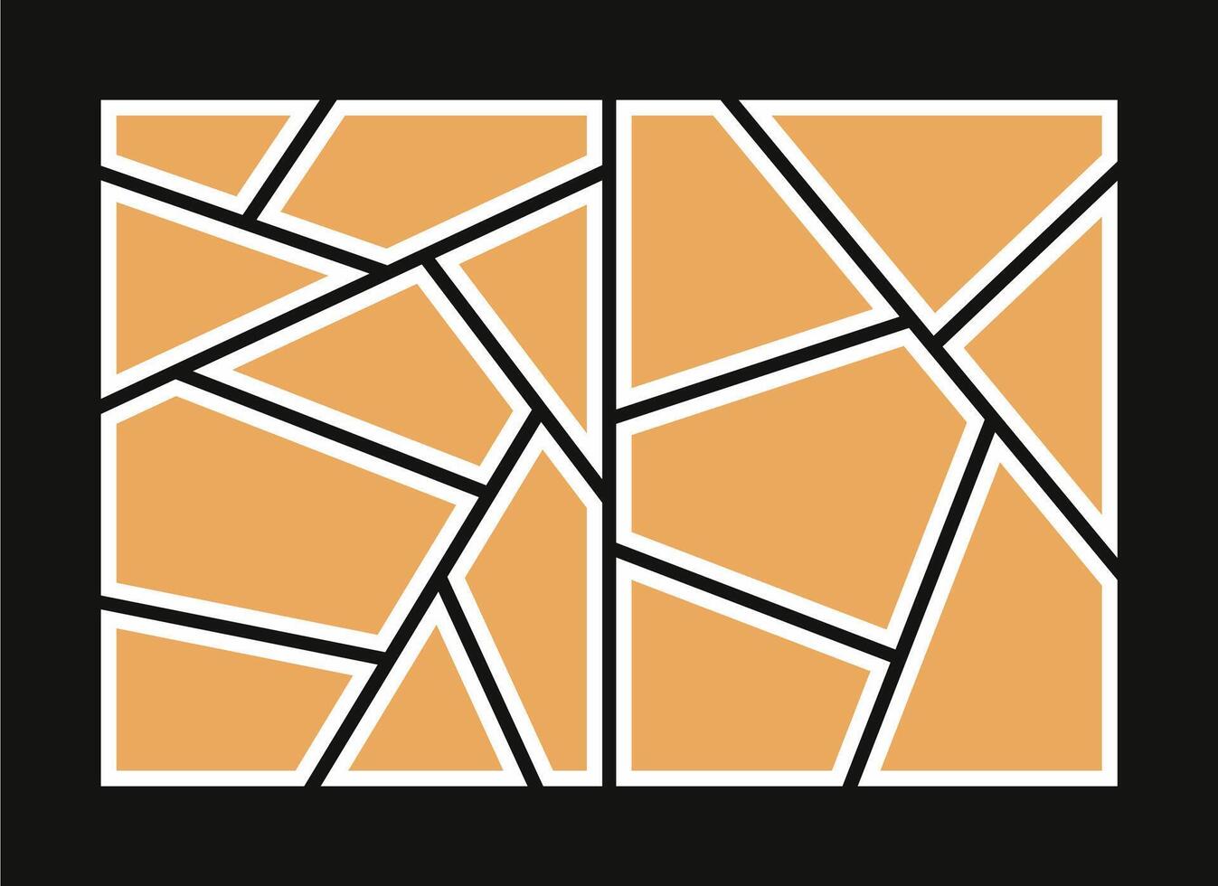 Blank board Pictures or photos frame collage vector