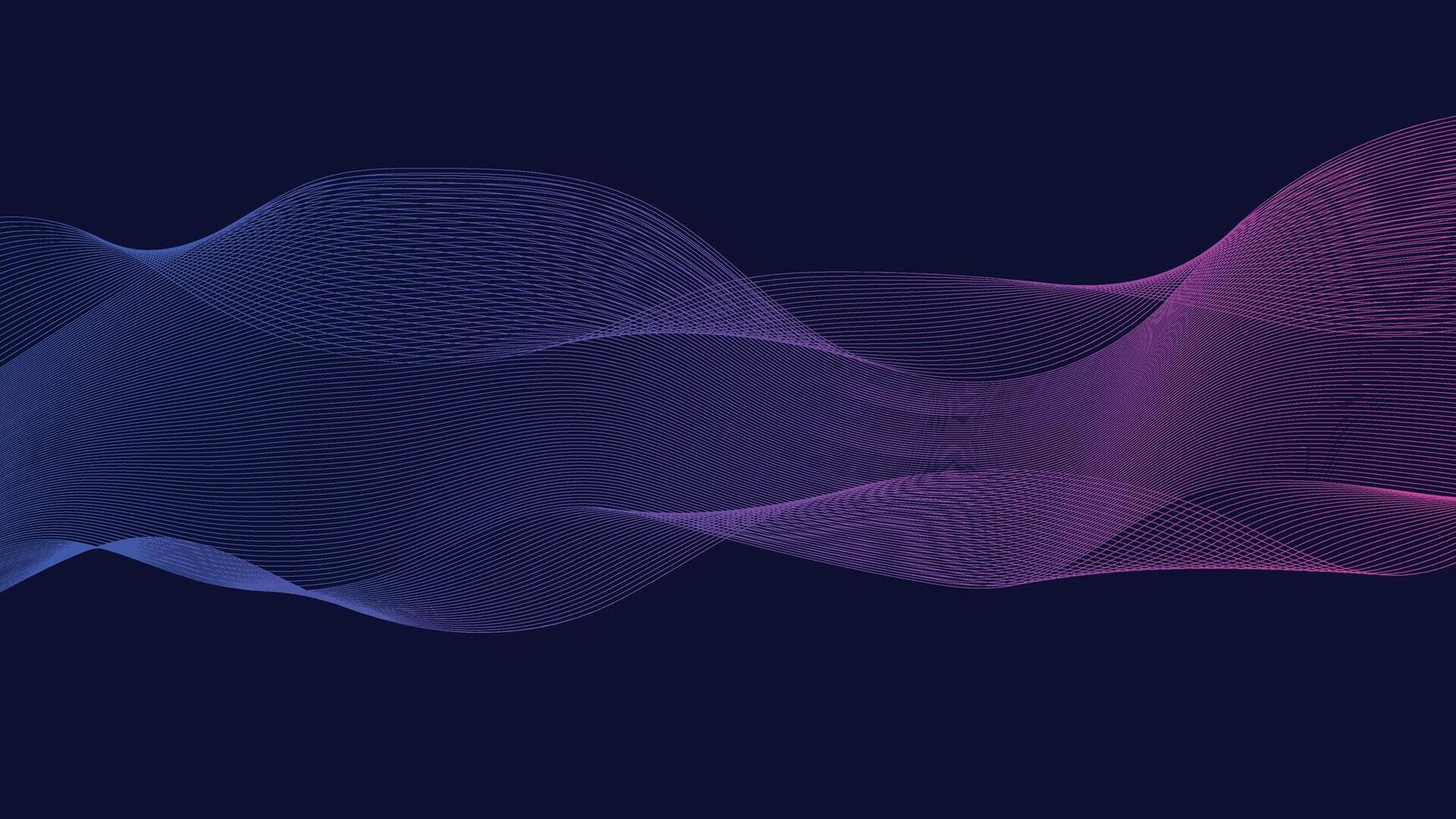 Abstract Wave of Innovation vector