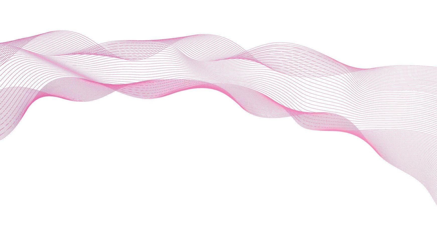 Soft Pink Energy Flow vector