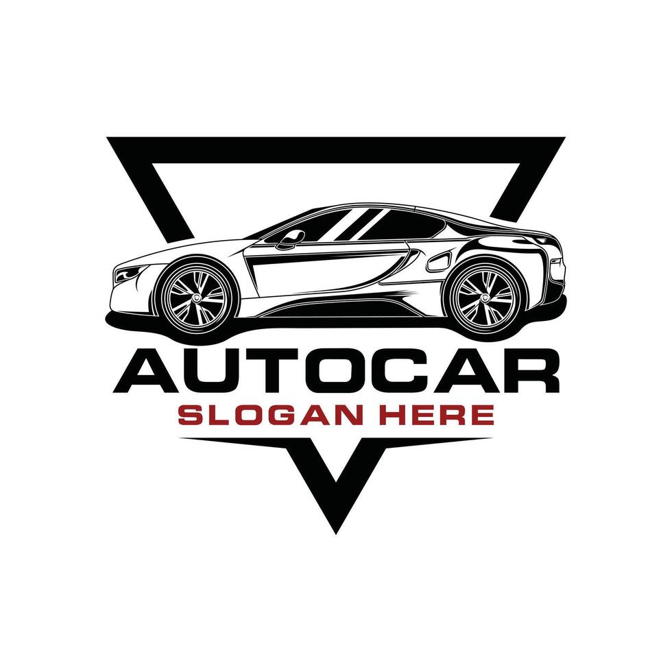 Speed Car automotive illustration design car concept design template vector
