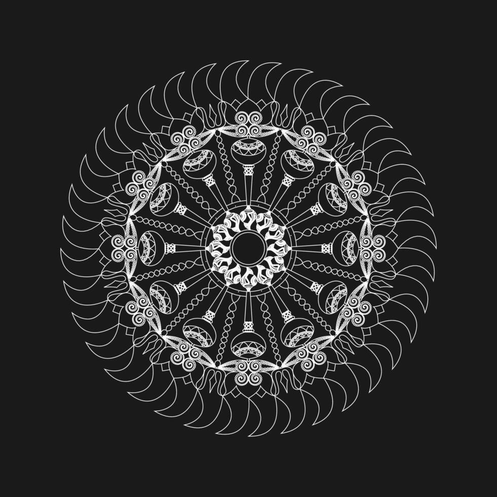 Hinduism Sudarshan Chakra vector