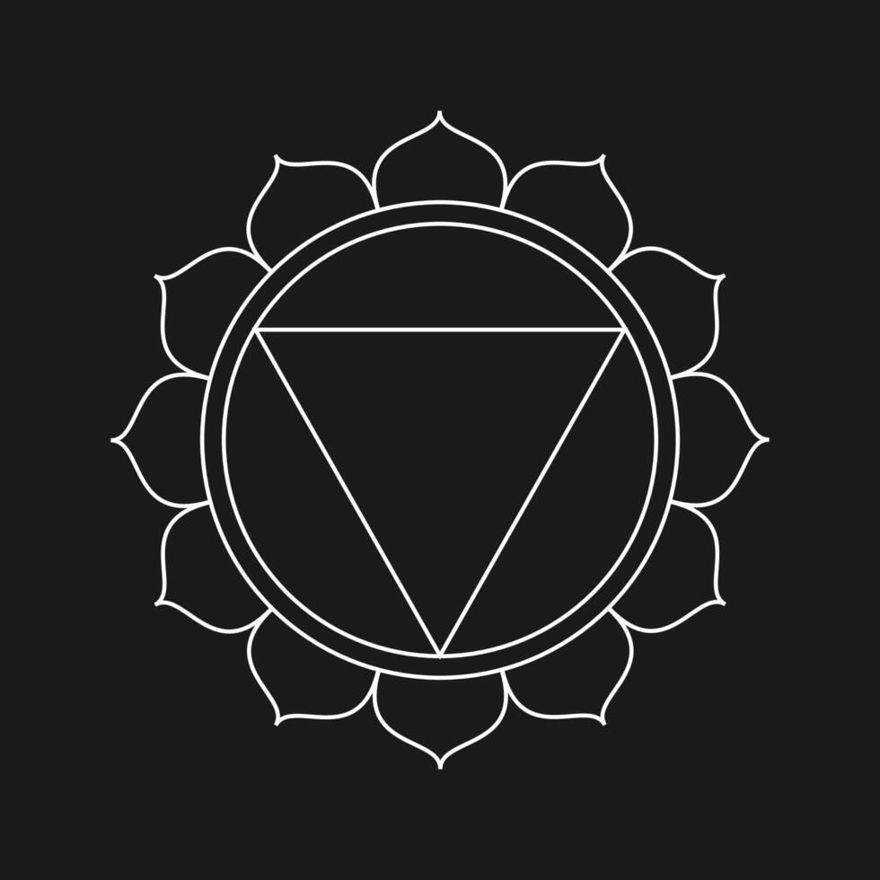 The Swadhisthana Chakra vector