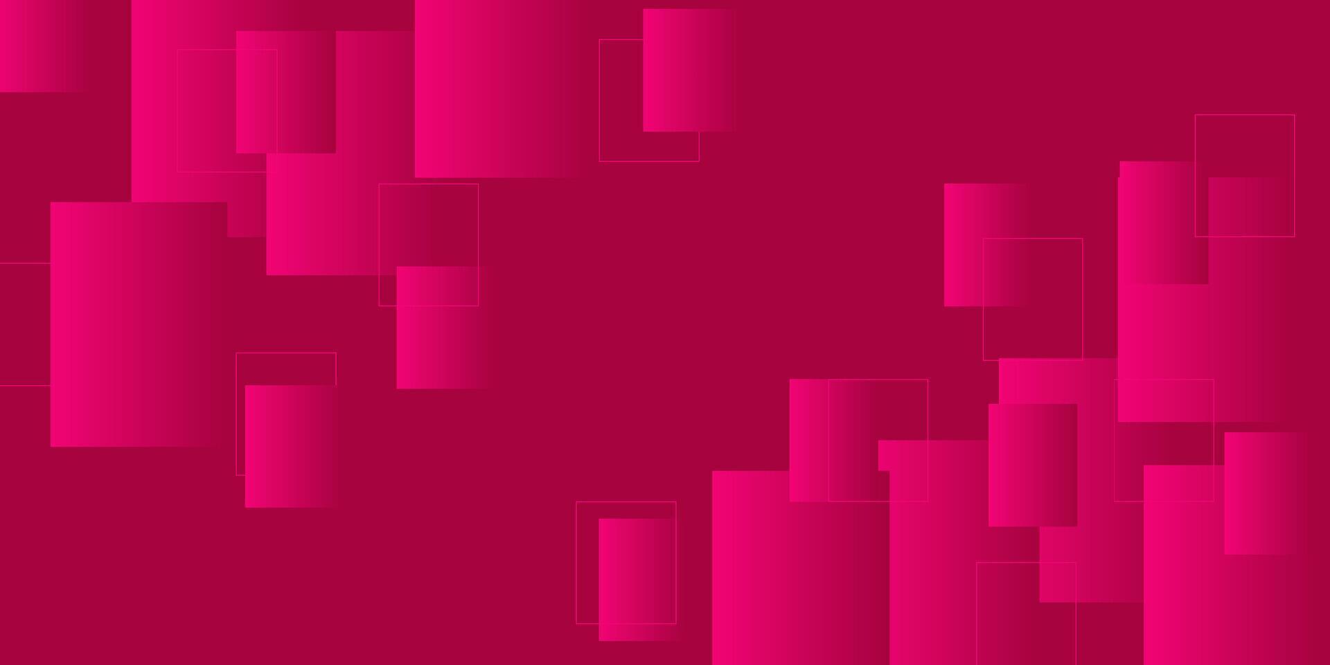 Bright and colorful abstract pink square background. Fluid color design. Fluid shape composition. Eps10. vector