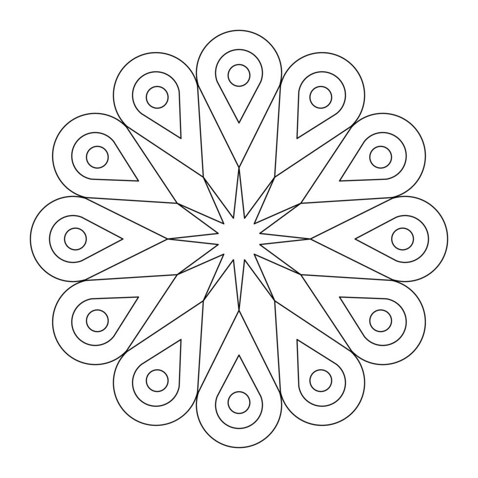 Mandala design with royal look, tattoo, mandala art, file vector