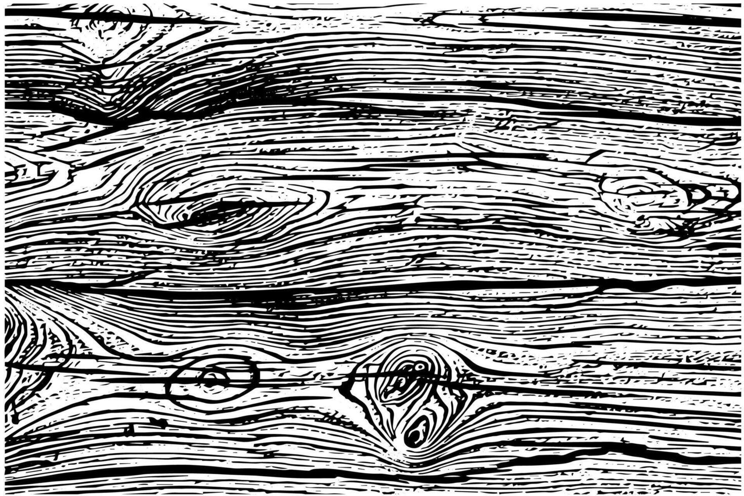 Distress dry wooden overlay texture. Template for design. Pattern for empty background. Illustration in engraved style. vector