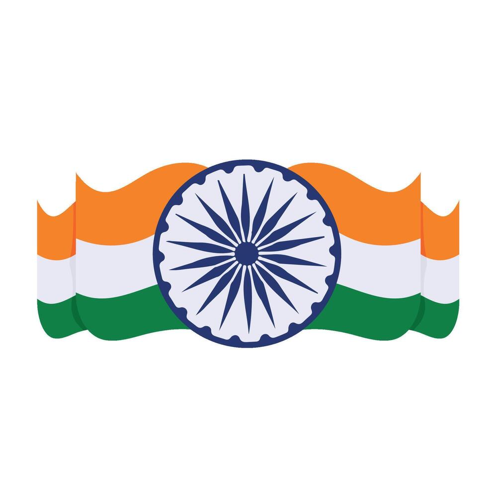 india republic day emblem isolated vector