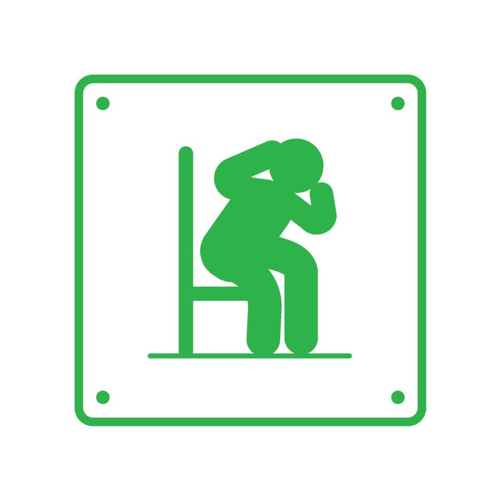 earthquake icon signal of sit isolated vector