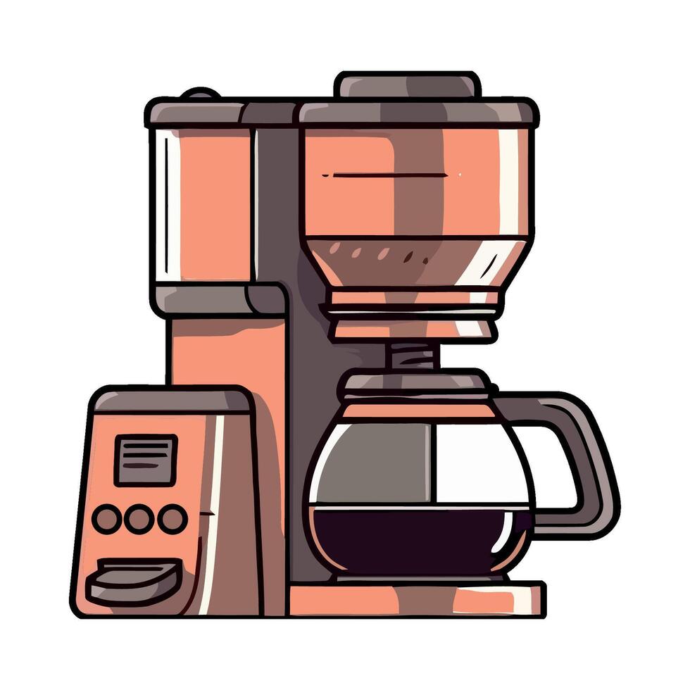 Cappuccino icon on mug in modern coffee shop vector