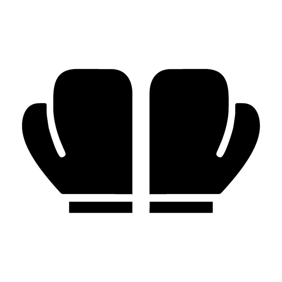 box gloves icon vector