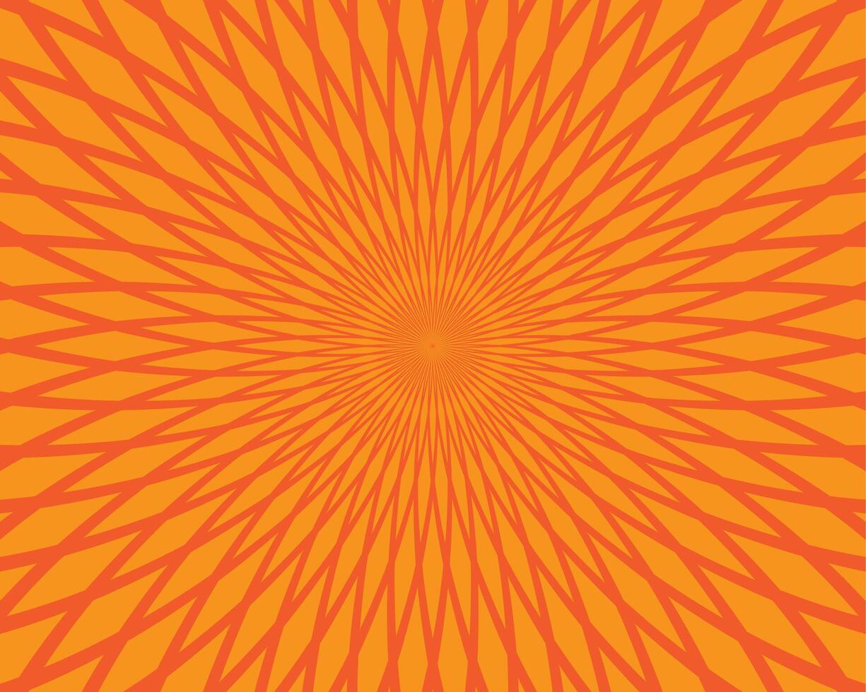 Abstract background. Pattern of color rays and ornament. backdrop templaye. vector