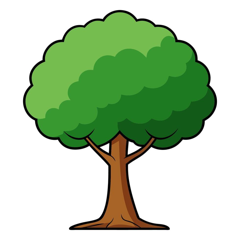 Tree clip art free download vector