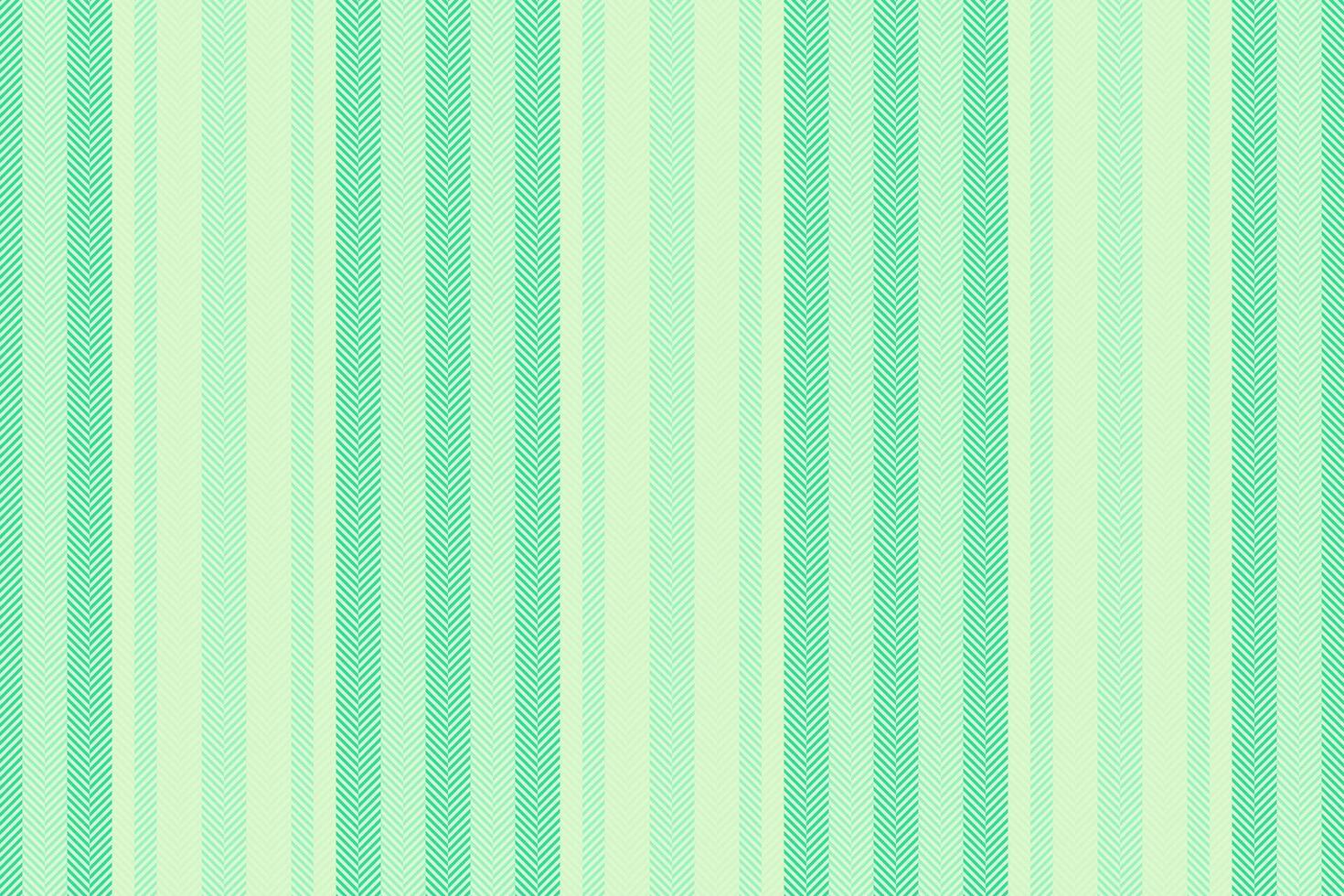 Random vertical stripe textile, collage seamless fabric pattern. Cross texture lines background in light and green colors. vector