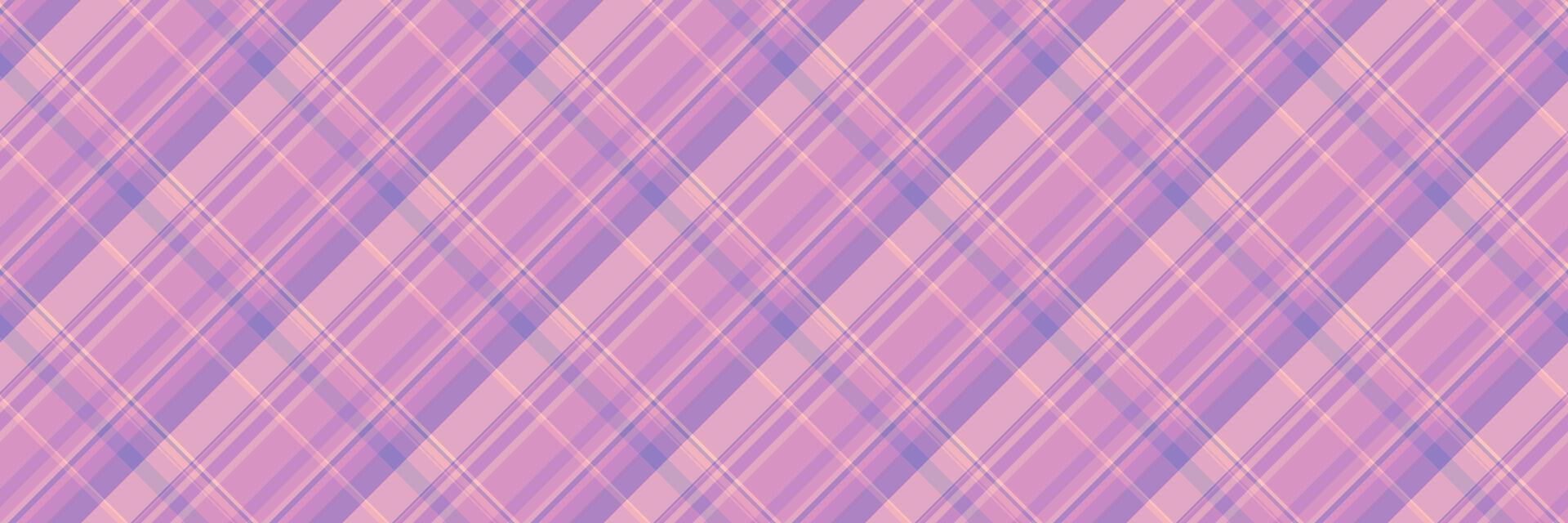 Heritage check fabric plaid, square texture background . Arabic seamless tartan pattern textile in light and pink colors. vector