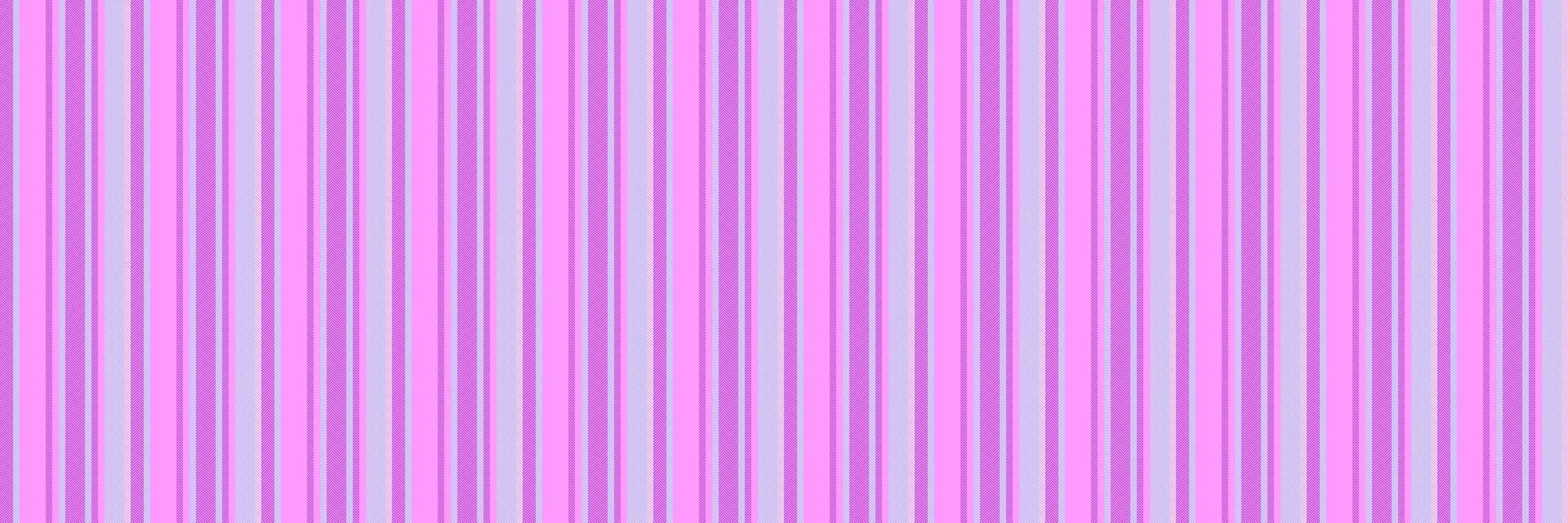 Striped seamless pattern stripe, collage texture vertical textile. Dimensional background lines fabric in purple and cyan colors. vector