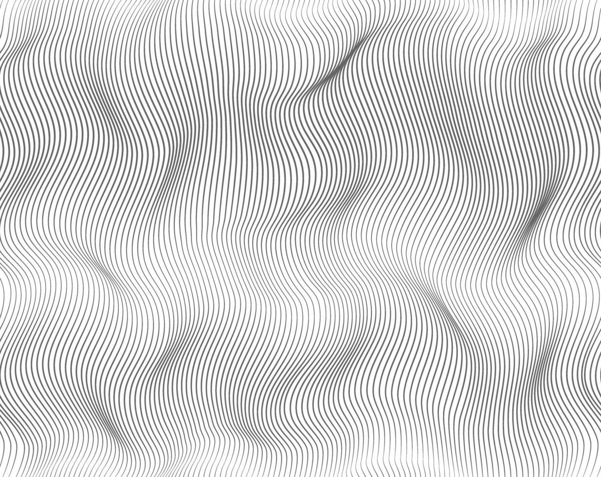 Line abstract background, light black and white color. seamless pattern modern twist waves design. vector
