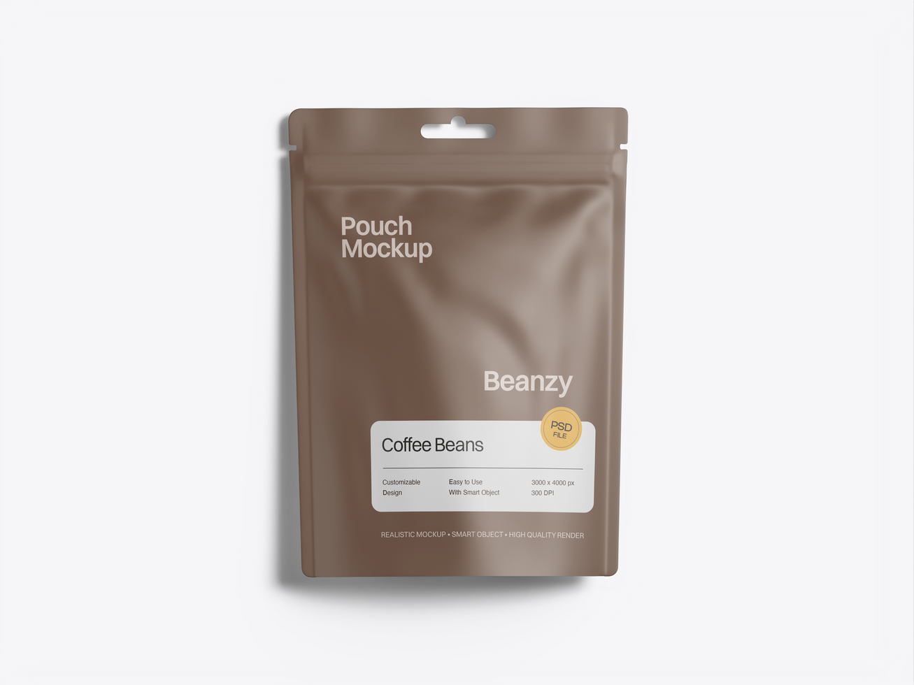 Pouch Packaging Mockup psd