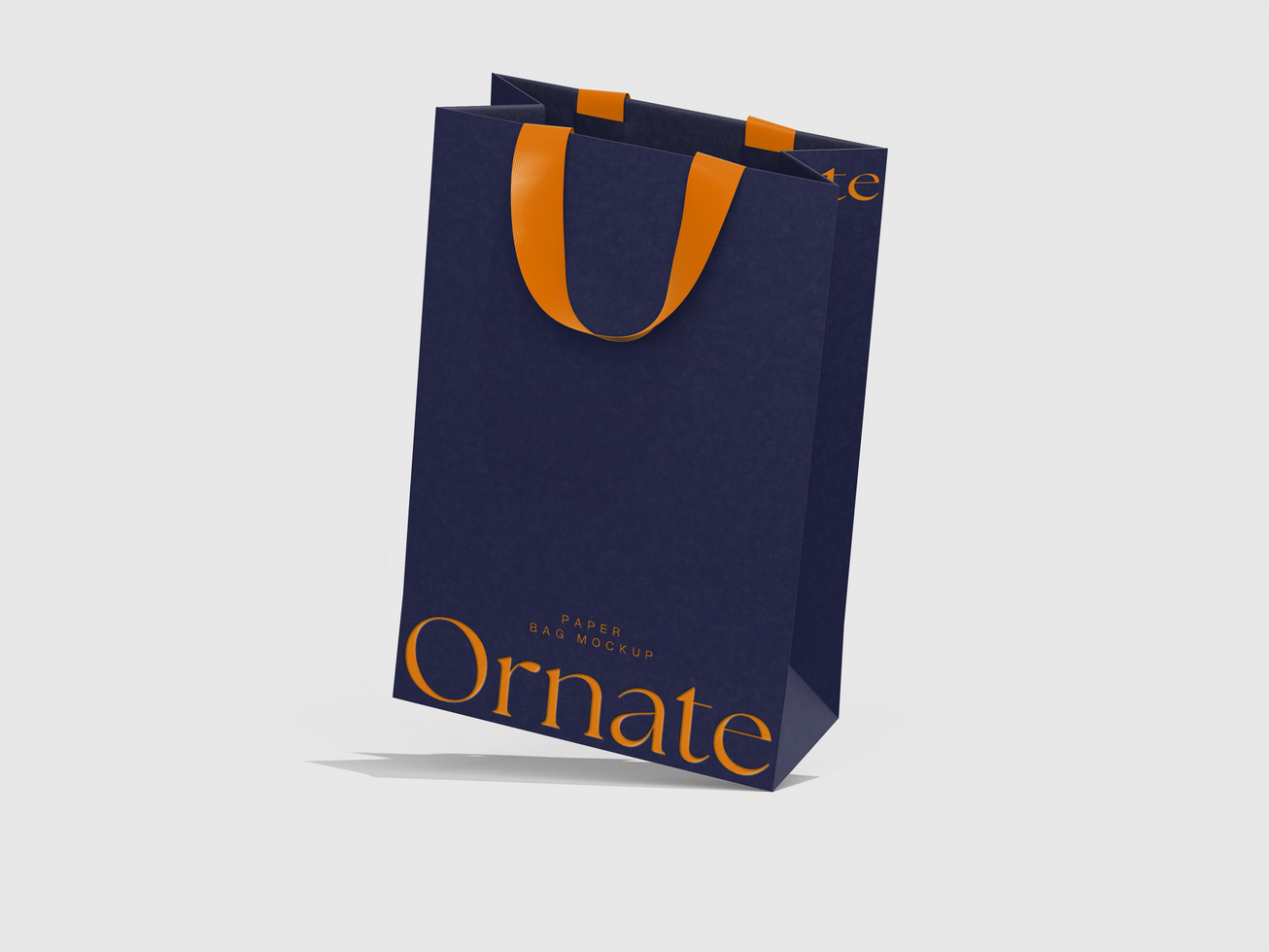Paper Gift Bag 3D Mockup psd