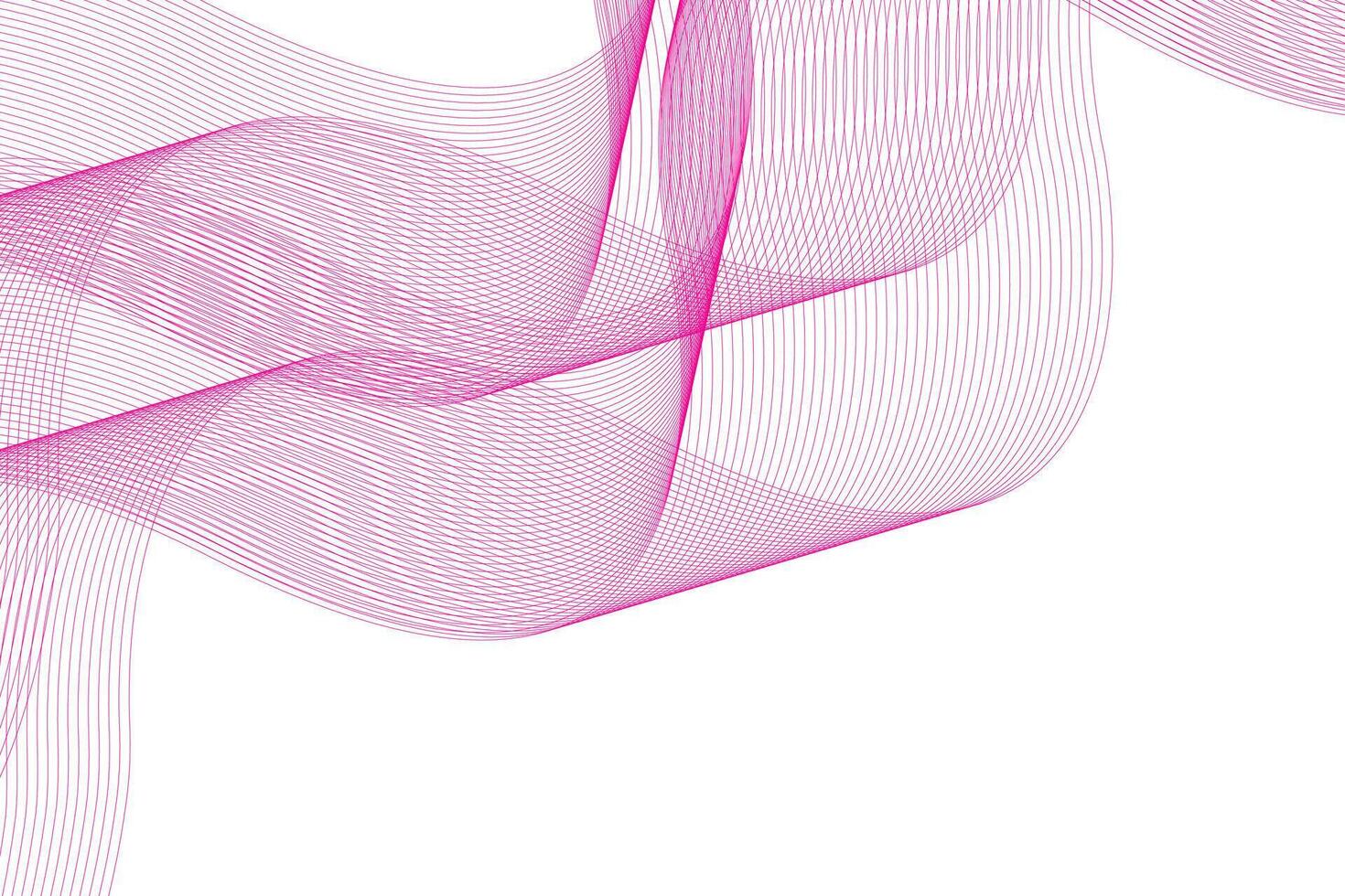 Abstract Contemporary Pink Line Flow for Minimalist Backgrounds vector