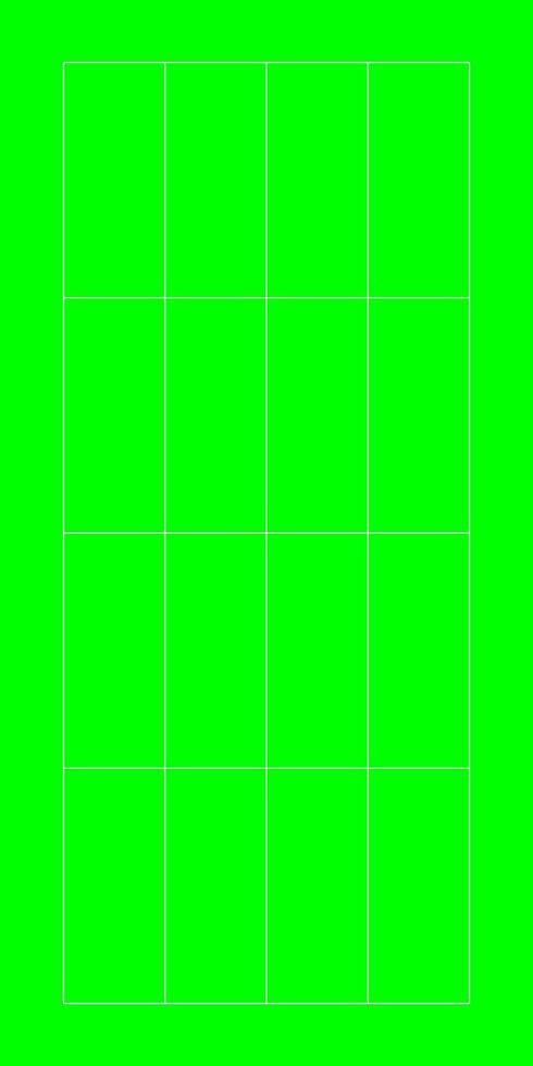 Green screen backdrop with tracking markers. Used for chromakeying and VFX integration in movies. High-quality illustration for professional production. vector