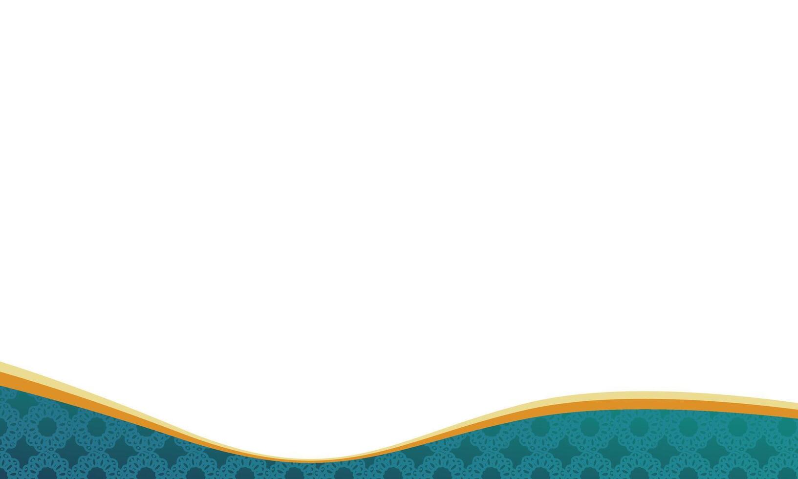 Luxurious wave background with ornaments vector