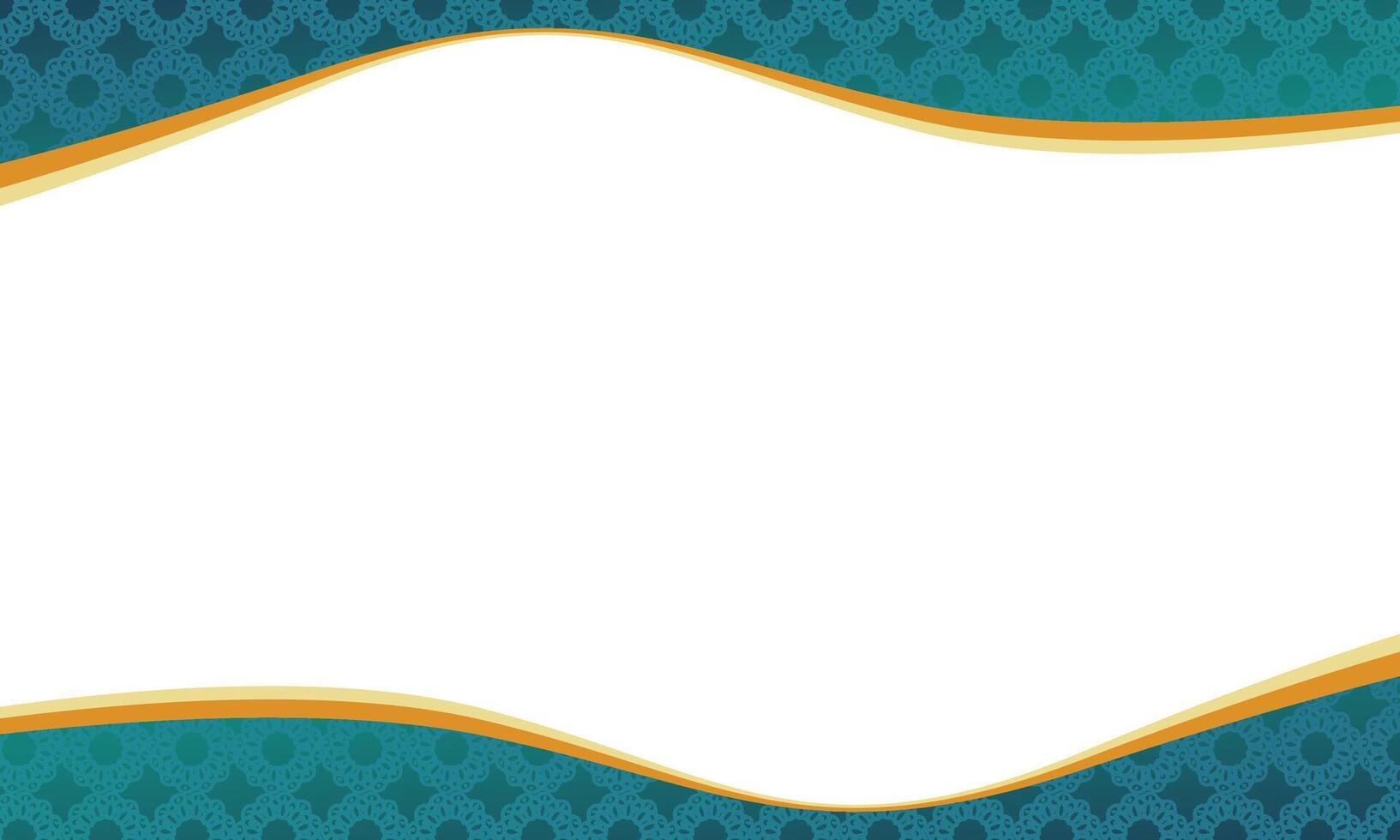 wave background and ornaments in it vector