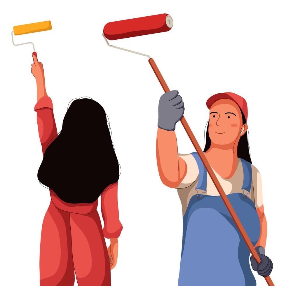 Set of Painter vector
