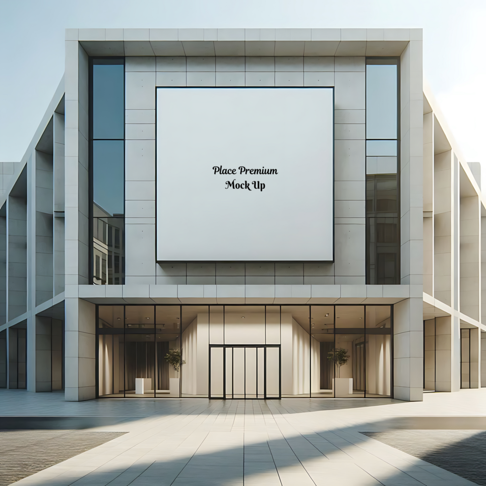Realistic Sign Board Mockup for Stunning Visual Presentations psd