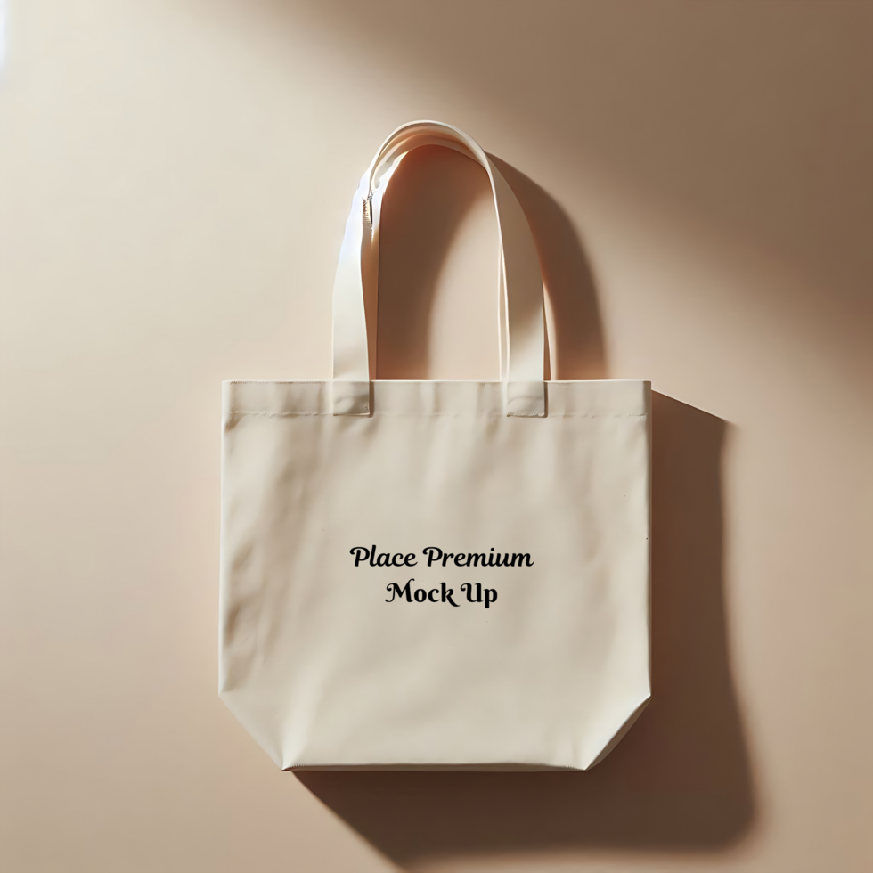Stylish and Realistic Tote Bag Mockup for Branding and Design psd