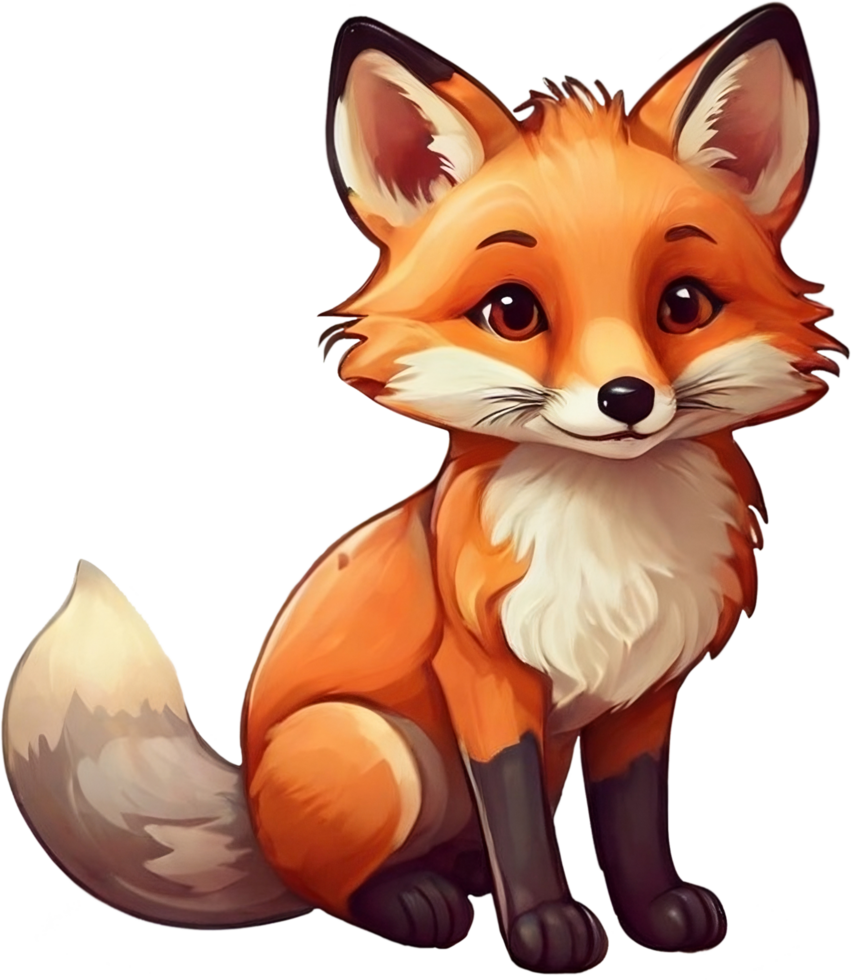 red fox vulpes png