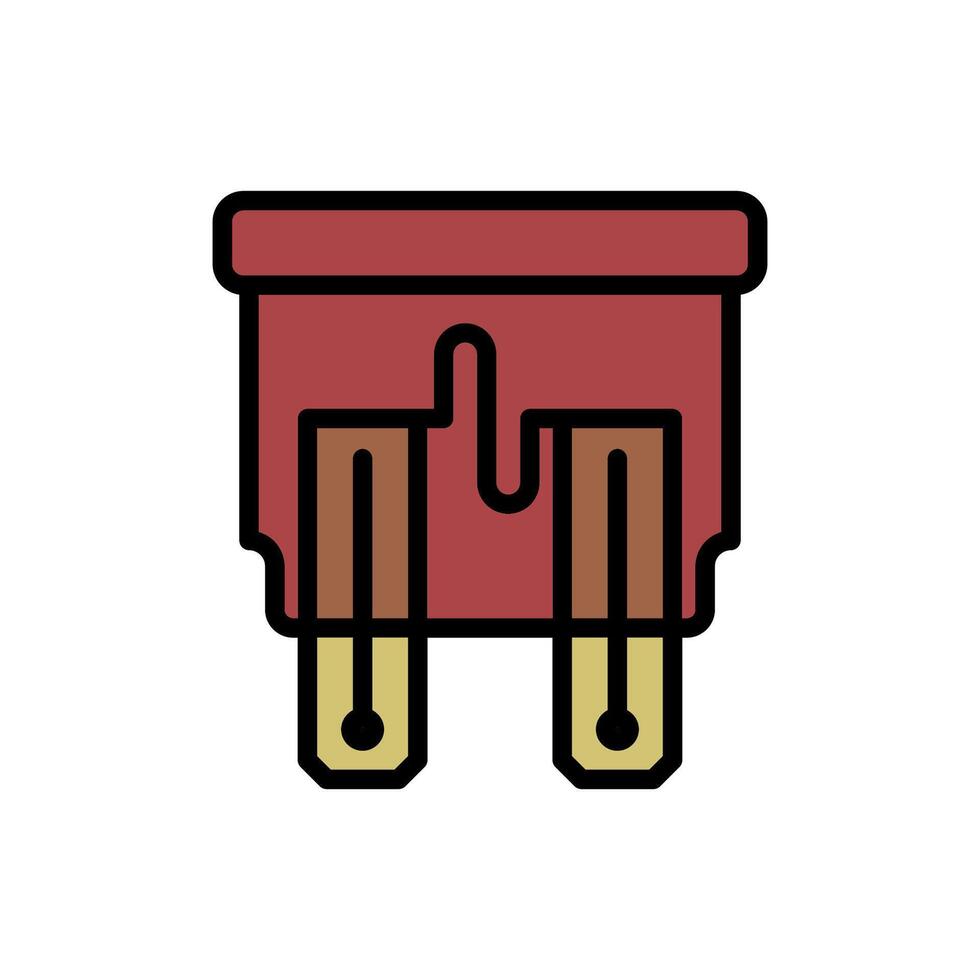 fuse icon design template elegant style vector