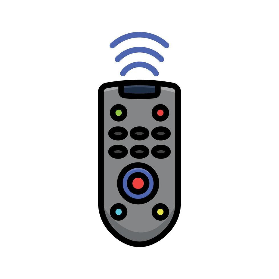 remote control icon design template elegant style vector