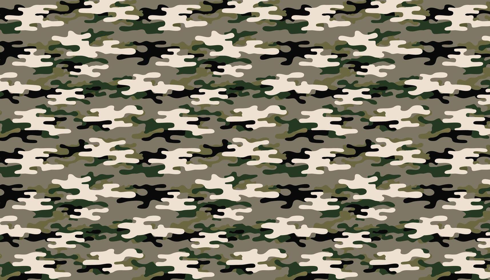 Camouflage abstract pattern. Classic clothing style masking camo repeat print. vector