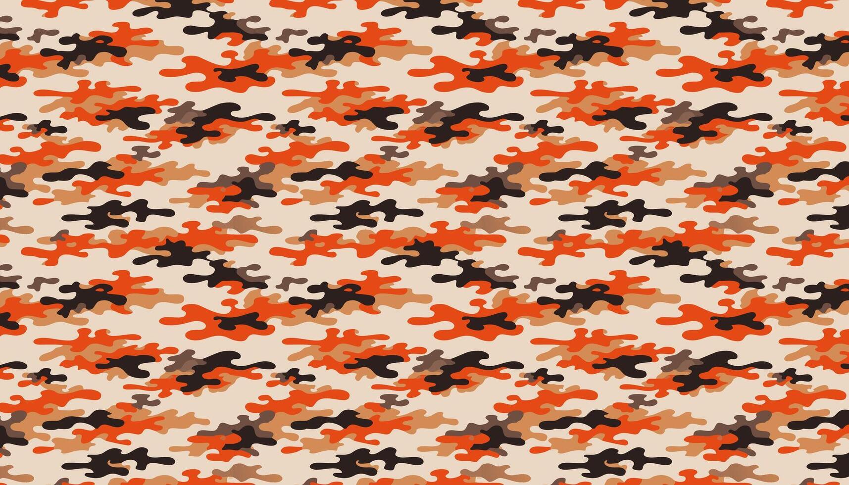 Camouflage pattern background. Classic military clothing style masking camo repeat print. vector