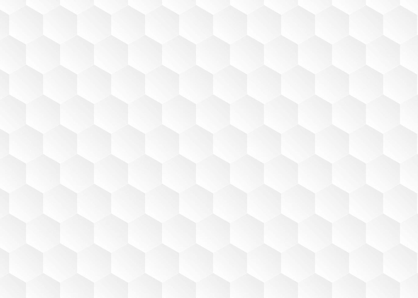 White geometric background with hexagons. Seamless padded hexagonal pattern. Upholstery . vector