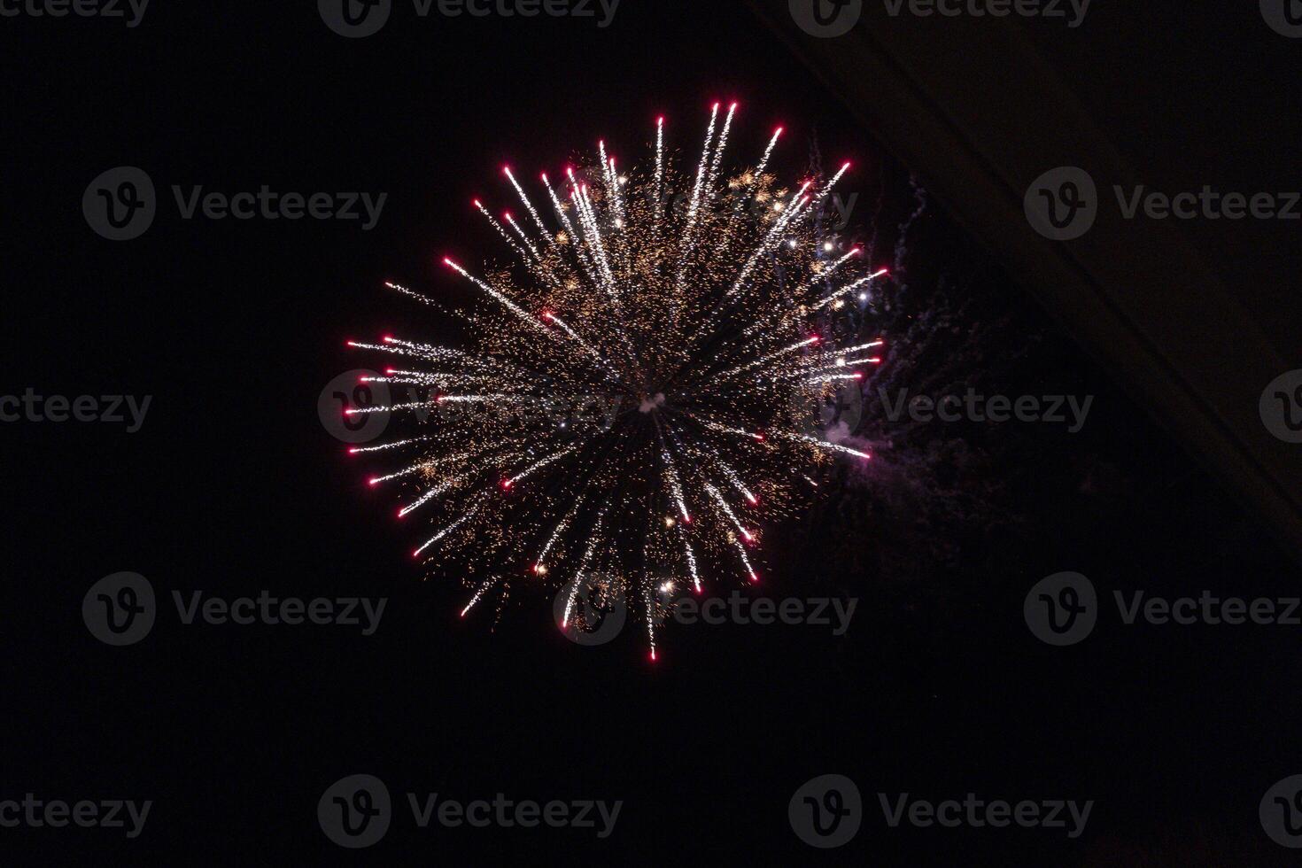 to set off fireworks on New Year's Eve in Austria photo