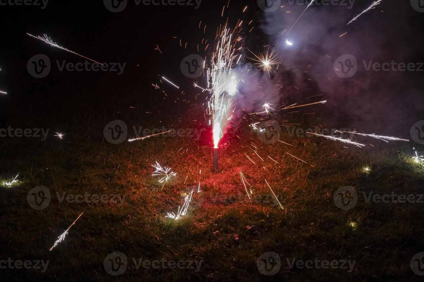 to set off fireworks on New Year's Eve in Austria photo