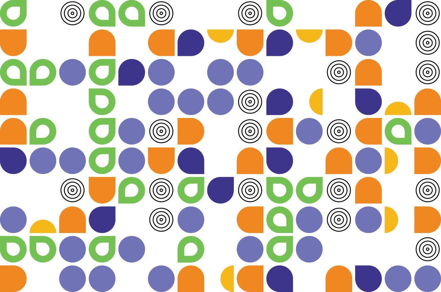 Vibrant Geometric Patterns Collection vector