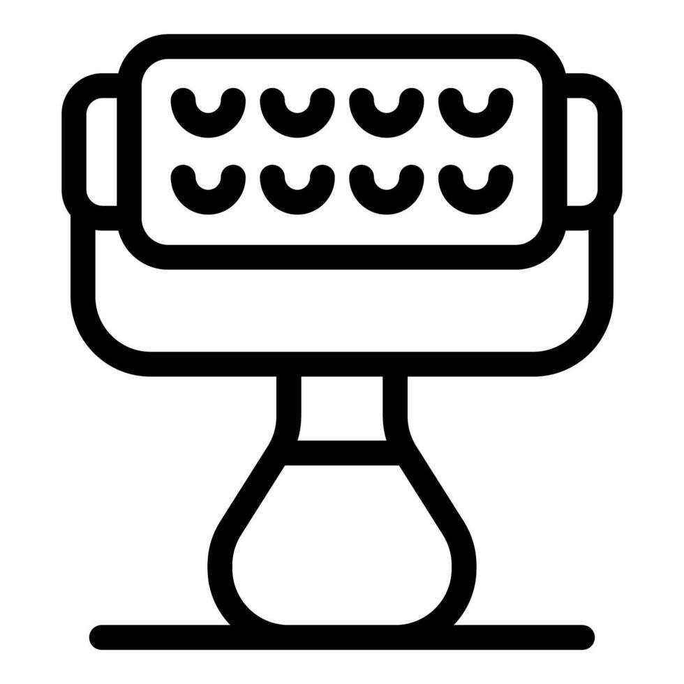 Manual lint roller removing dust and fuzz from clothes vector