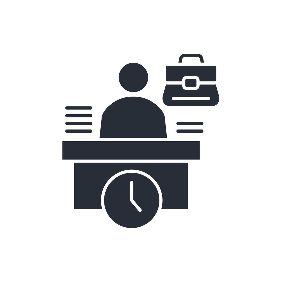workspace icon. .Editable stroke.linear style sign for use web design,logo.Symbol illustration. vector