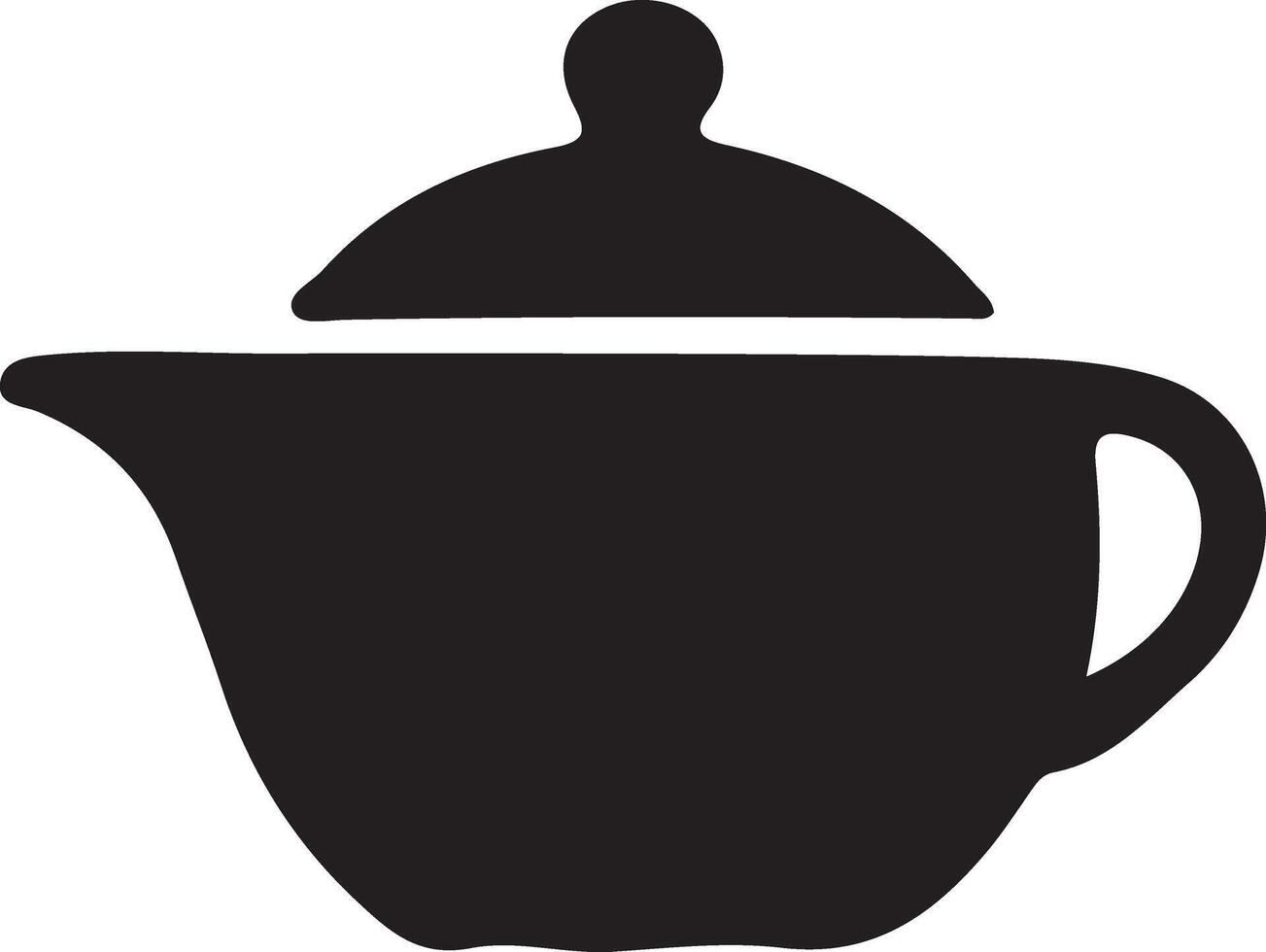 Teapot Icon Design art vector