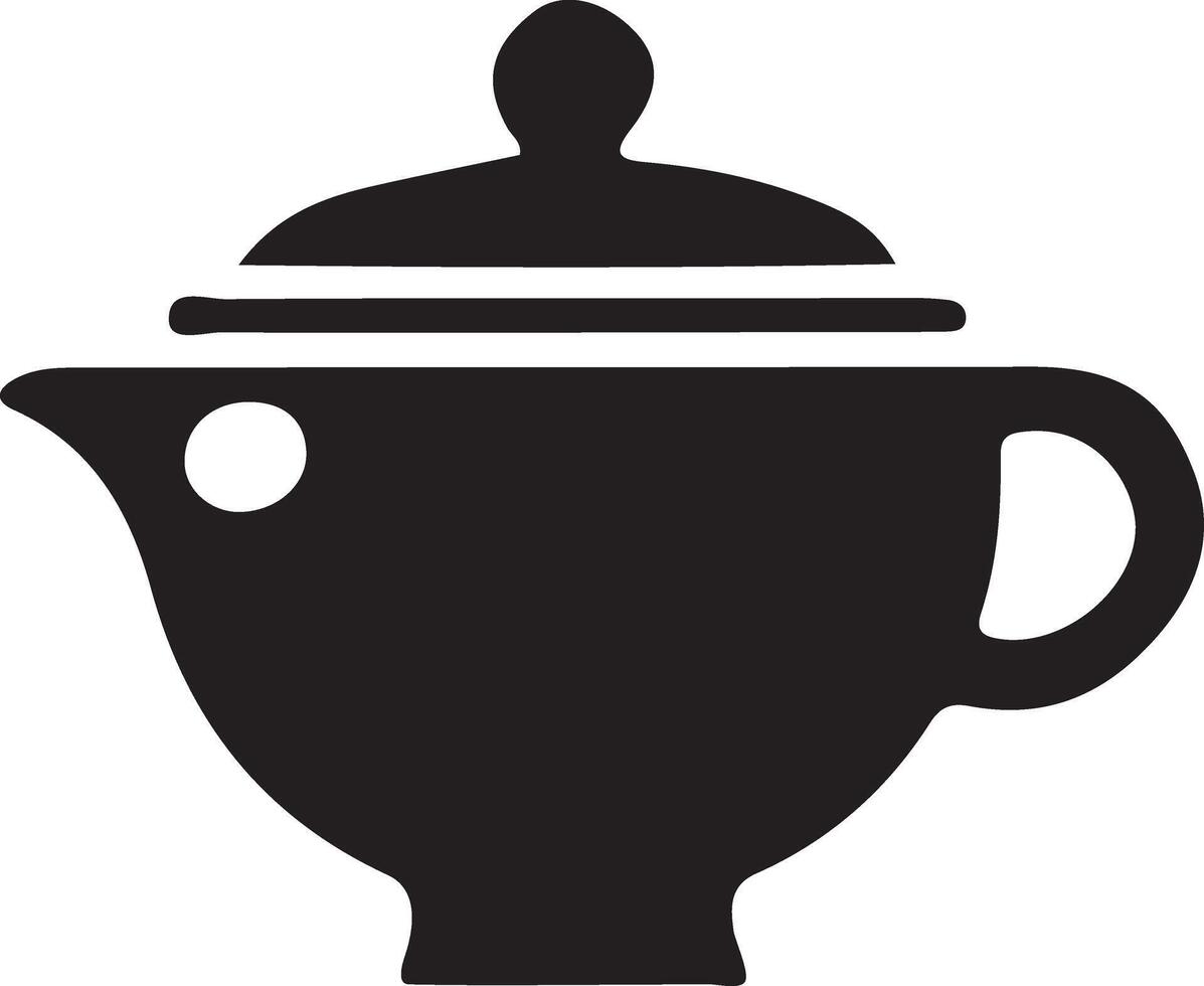 Teapot Icon Design vector