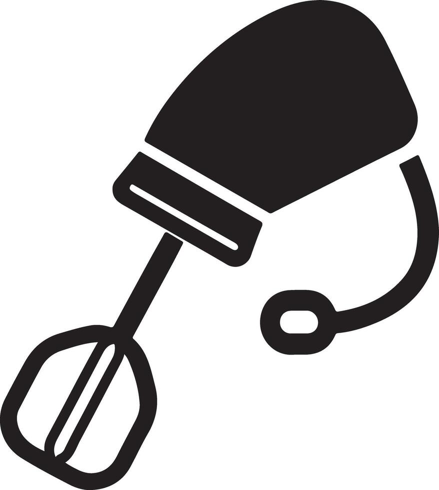 Professional Electric Beater Image for Commercial Uses vector