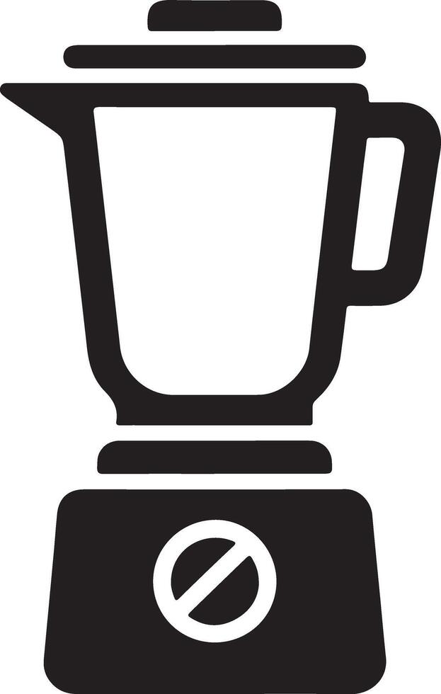 Trending Blender Silhouette Design Concepts vector