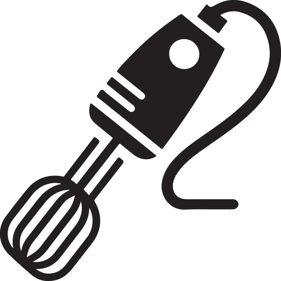 Stylish Electric Beater Illustration for Designers vector