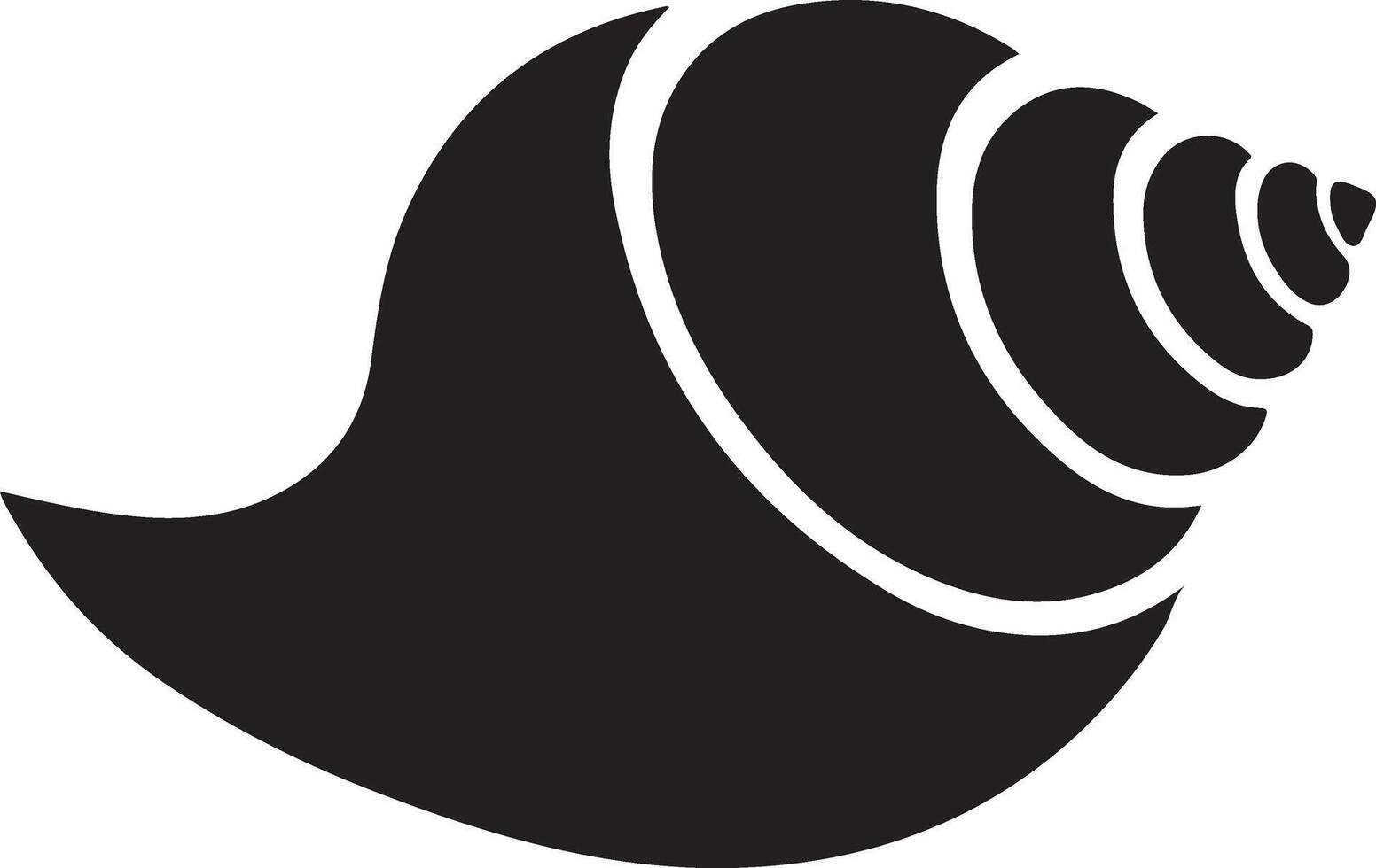 Beautiful Conch Shell for Designers vector