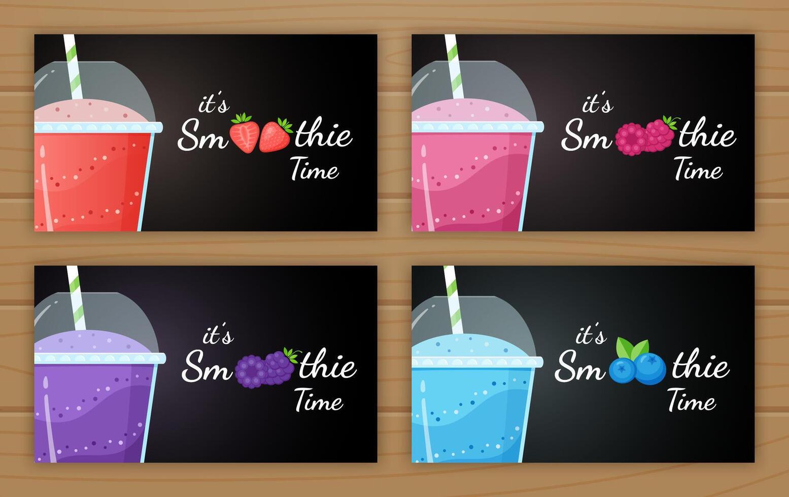 Berry smoothie logo vitamin drink illustration. Set of smoothie logo, glass, filled with sweet tasty colorful smoothies drink cocktail for drink energy promo landing page. Clipping mask applied vector
