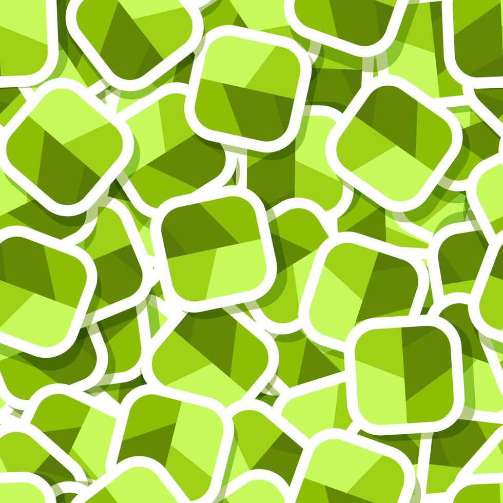 Flat cabbage vegetable label seamless pattern vector