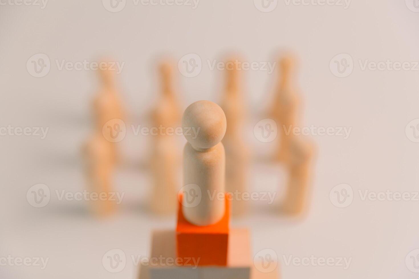 Effective leadership in business requires team to work together towards common idea, guiding them in different direction to achieve success and stand out from competition. power, professional. photo