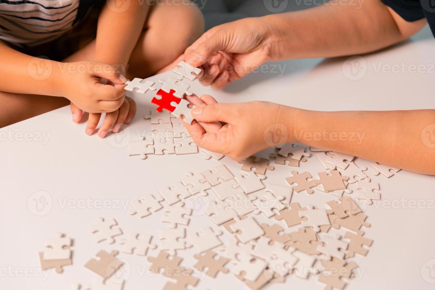 Educational game provides children with fun and learning through toy puzzle that fosters creativity, development, and active play. growth, helping, human, idea, imagination, improvement, inspire. photo